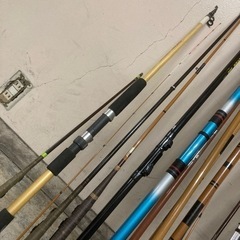 取引中　　　釣竿セットの画像