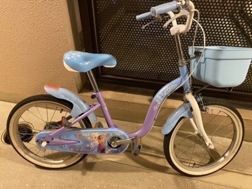 アナ雪　子供用自転車（市内配達可／応相談）