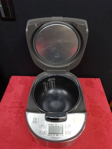 【お買い上げありがとうございました】　シャープ  ジャー炊飯器  ご飯炊けた画像あり　KS-Z101-S　1.0L(5.5合炊き) 　2013年製　ekt1-59