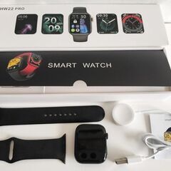 【安価で】HW22 PROスマートウォッチ検温、SNS、運動