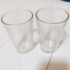 【おまとめ割】【美品】グラス2点セット