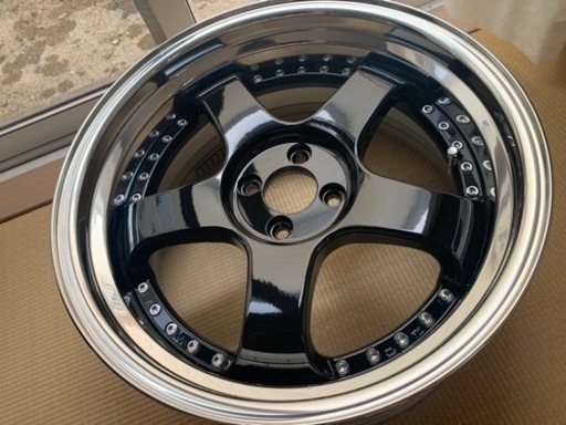 【美品】SSᎡプロフェッサーSP1 18×8.5+30スーパーロー 4穴　2本