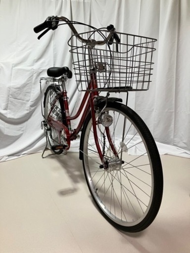 【習志野市 引取に来られる方】ほぼ未使用美品 6段変速自転車