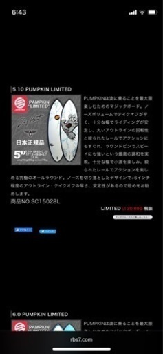 サンタクルーズ　サーフボード　中古