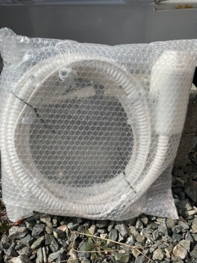 洗濯機　風呂水ポンプ　AQUAアクア　お風呂汲み取りホース（４m）【値下げ交渉可】