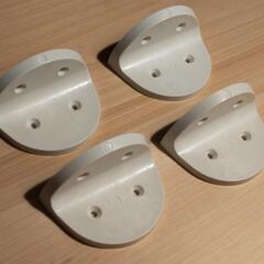 ディアウォール 2✕4 棚受 ホワイトの画像