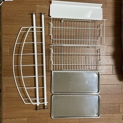 突っ張りタイプ　水切りラック(3月末まで)の画像
