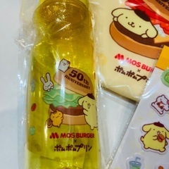 モスバーガー ポムポムプリン 3点セットの画像