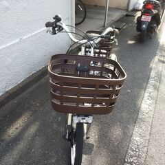 2022年 電動自転車 ブリヂストン ラクットワゴン 前20後16型 14.3Ah RW0B42 シルキーベージュ