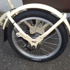 2022年 電動自転車 ブリヂストン ラクットワゴン 前20後16型 14.3Ah RW0B42 シルキーベージュの画像