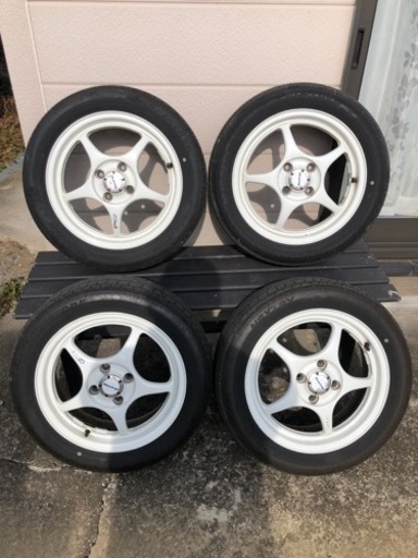 エンケイRP-01 15インチ 5J +45 （タイヤ165/60R15）岩手・手渡しのみ