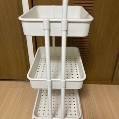 キャスター付き　キッチンワゴンの画像