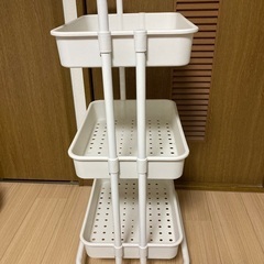 キャスター付き　キッチンワゴン