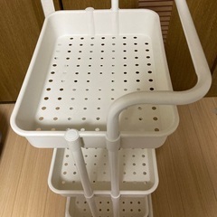 キャスター付き　キッチンワゴンの画像