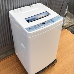 AQUA 6.0kg洗濯機　AQR-S60D