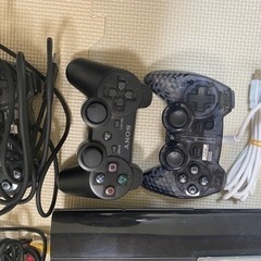 【お取引中】プレステーション3 本体 コントローラー2台 ソフト7枚セットの画像