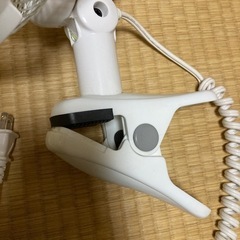 クリップ付き扇風機の画像