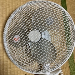 クリップ付き扇風機の画像