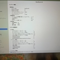 MacBook Air M1 2020の画像