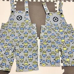 ミニオン ロンパースセット 120cm 110cmの画像