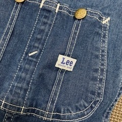 【新品】Leeスキニーデニムオーバーオールの画像