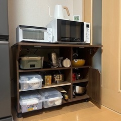 美品｜アイリスオーヤマ IRIS OHYAMA キッチンカウンターの画像