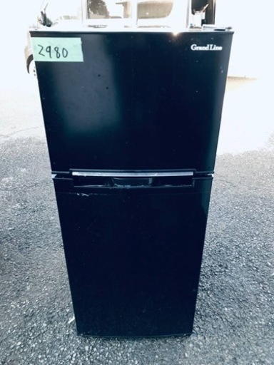 ✨2019年製✨ 2980番 A-stage✨冷凍冷蔵庫✨ARM-118L02BK‼️