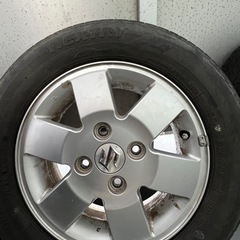 SUZUKI純正アルミホイール13インチの画像