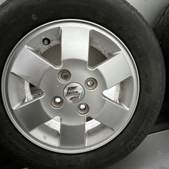 SUZUKI純正アルミホイール13インチの画像