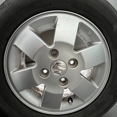 SUZUKI純正アルミホイール13インチの画像