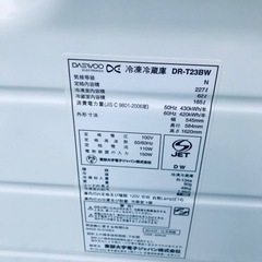 ET2998番⭐️daewoo 冷凍冷蔵庫⭐️の画像