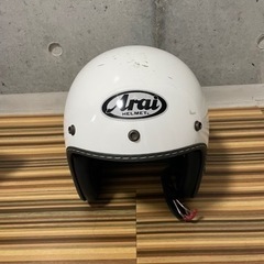 ヘルメット　ジェットヘル　パロディステッカー付き‼︎の画像