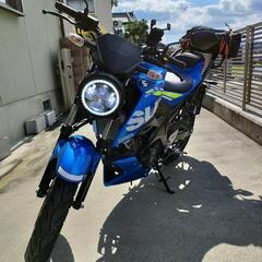 GSX-s125 丸目カスタム車 低走行 車体