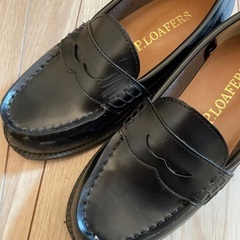 akiriko ローファー シンプルデザイン ベーシック 抗菌防臭 19cmの画像