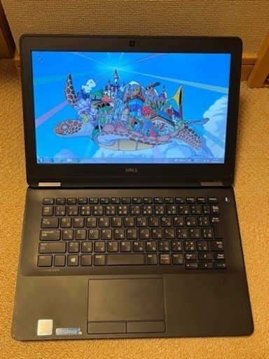 ノートパソコン dell latitude E7270 i3-6100U 4GB 256gb ssd