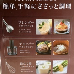 パナソニック　ハンドブレインダーの画像