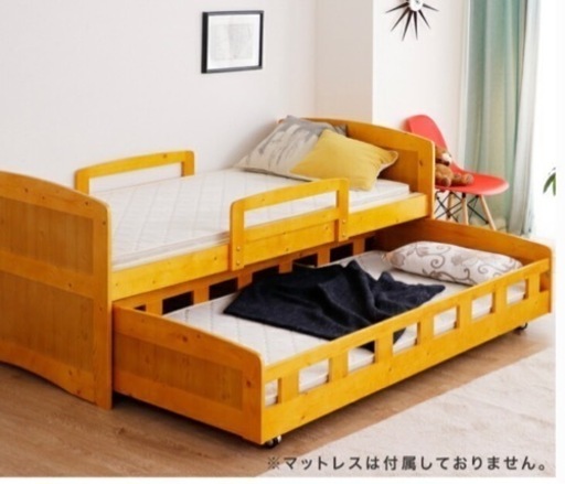 【格安】引き出し　上下ベッド　多様　2段ベッド　おしゃれ　一年使用　定価34000円　おまけ　キャスター予備お付けします