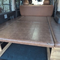 ハイエース　ベッドキット　車中泊　キャンプ　ベットキットの画像