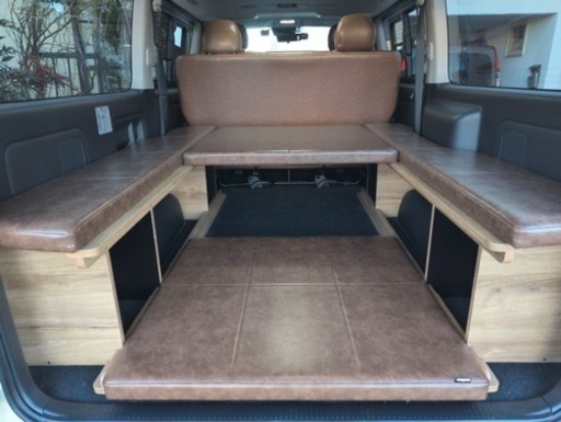 ハイエース　ベッドキット　車中泊　キャンプ　ベットキット