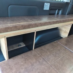 ハイエース　ベッドキット　車中泊　キャンプ　ベットキットの画像