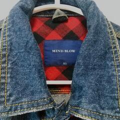 【美品 75%OFF】MIND BLOW メンズ Gジャン デニムジャケットの画像