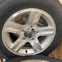 ジムニースタッドレスホイールセットの画像