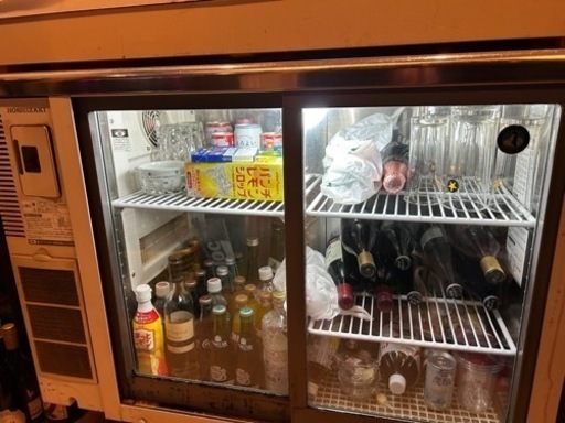 ホシザキ　業務用ショーケース(冷蔵庫)引き取り限定