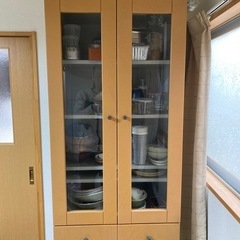 再々再度値下げしました　無印良品　食器棚