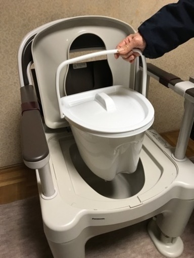 介護用パナソニックポータブルトイレ　中古