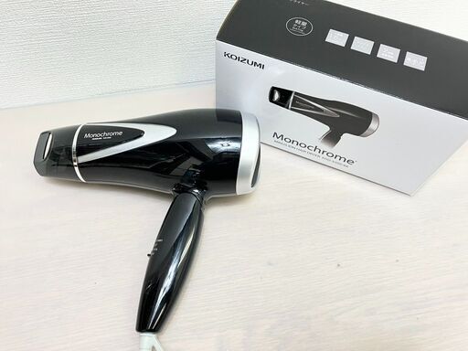 コイズミ　KOIZUMI マイナスイオン　ヘアドライヤー　ブラック　KHD-9300