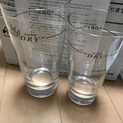 アサヒスーパードライ ペアグラス 新品未使用品の画像