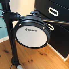 Donner 電子ドラム セット 初心者 メッシュ 折りたたみ式の画像