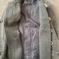 無印良品　メンズ　ダッフルコート　グレー　Lサイズの画像