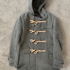 無印良品　メンズ　ダッフルコート　グレー　Lサイズ